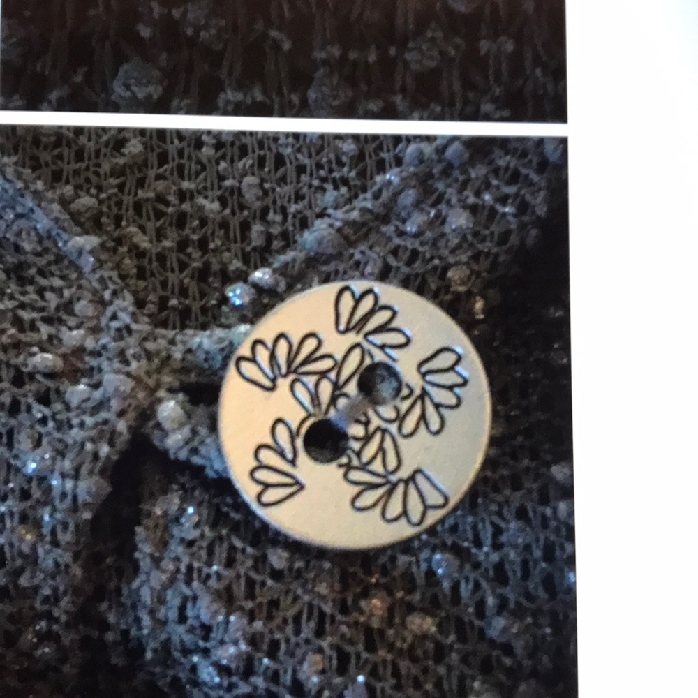 JM Collection Button Cardigan XL - Picture 4 of 4